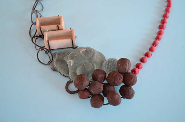 necklace, Concrete, Willendorf Venus, Steel