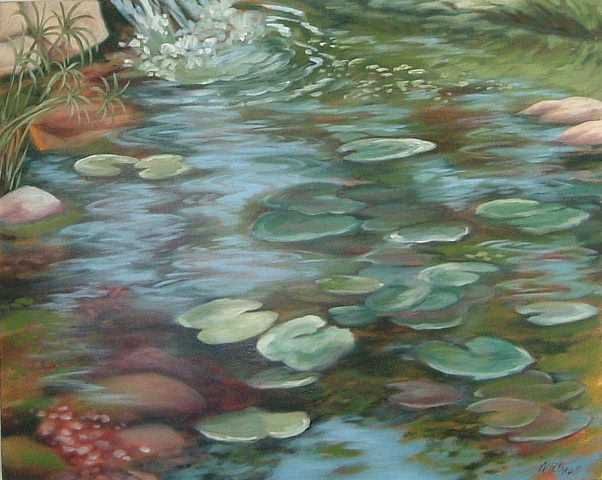 Water Lillies,Tx