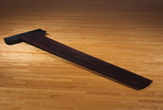 Red Stretcher with Trough, 1995