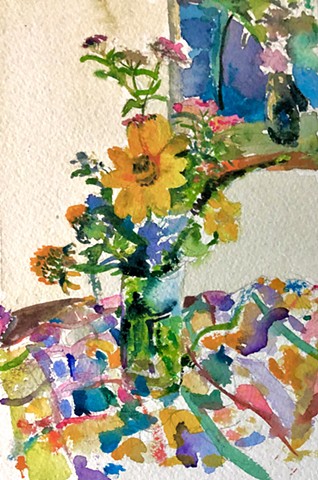 Flowers, Painting