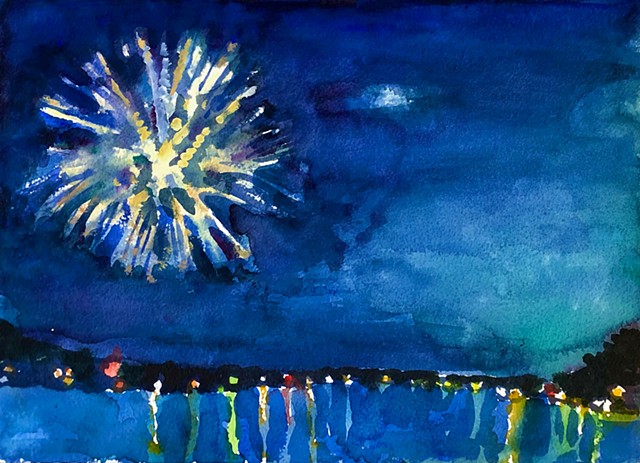 Fireworks, Raquette Lake 