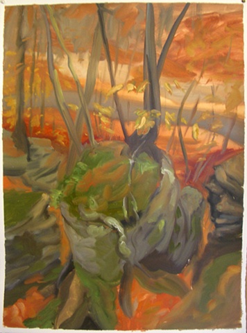 study for Above the Campground Road