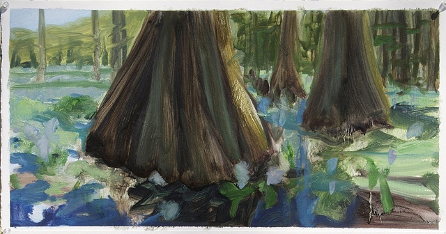 Study for Water Hyacinths # 2