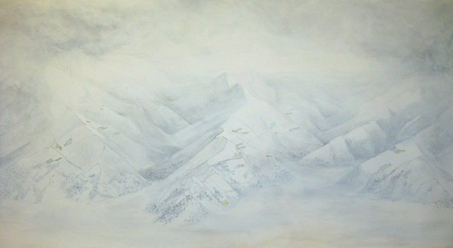 Yungas mountains from Coroico