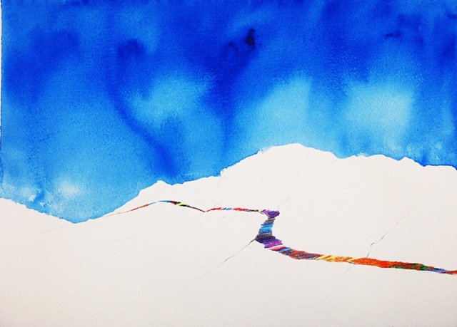 Aguayo Road on mountain skirt