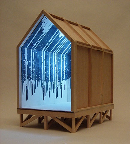 Tree House (maquette), detail