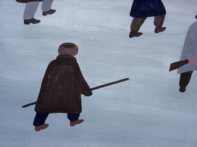 Pogrom, detail
