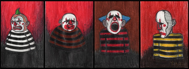 Mini Series of sorrowful Clowns