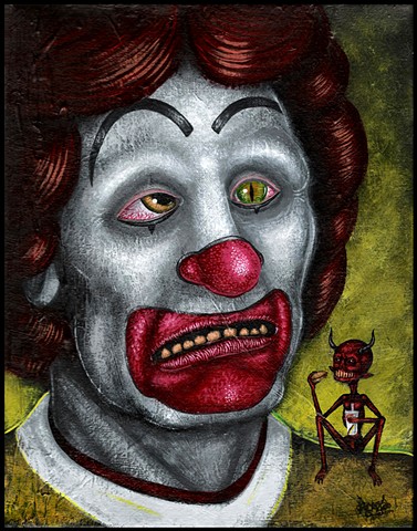 Clown, Ronald, McDonald, Demon, Possession