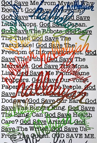 GOD SAVE HALLELUJAH