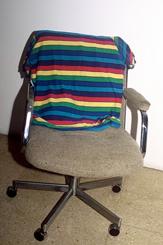 stripe chair