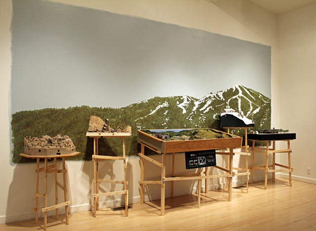 A Found History

Installation view (left)