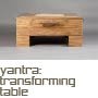 Yantra: transformable coffee + dining table