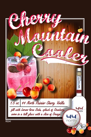 44 North Rainier Cherry Flavored Vodka