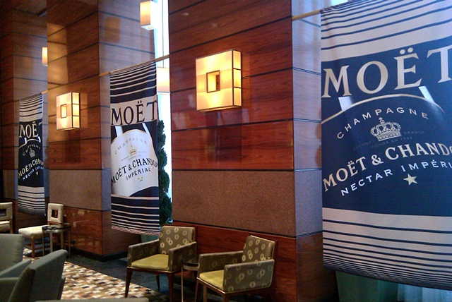 Moet & Chandon Promo at the Millenium Hilton, NYC
