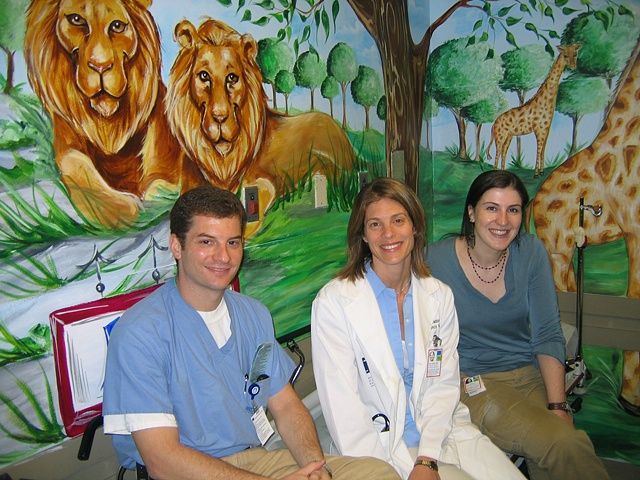 the doctors: Dr. Ari Cohen, Dr. Karin Sadow
