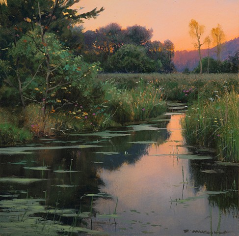 "Spencer Creek at Dawn"