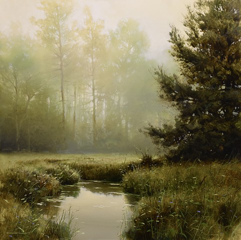 "Meadow in Early Light"