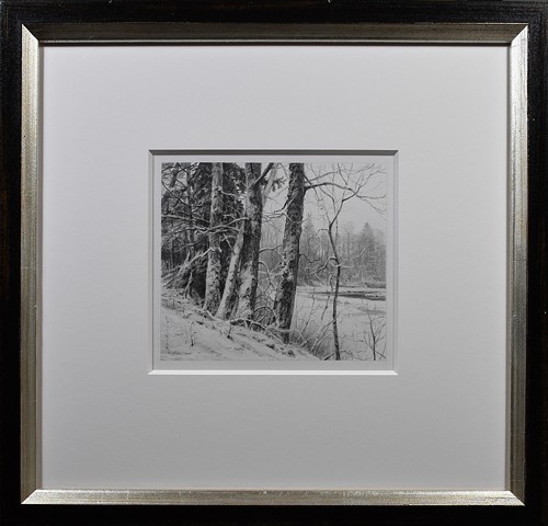 "Greenbelt in Winter" Framed 
