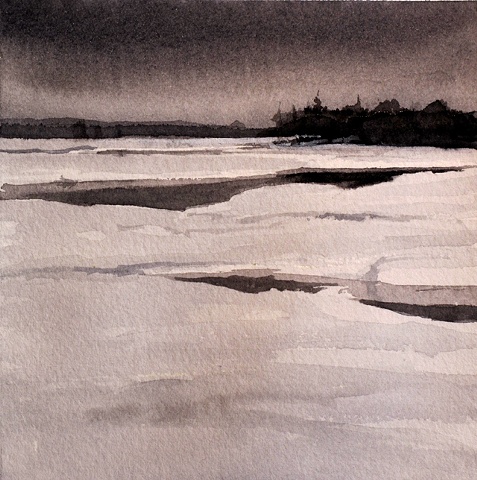Winter on the Low Lands - Study