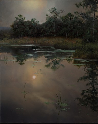 "Evening Pines"