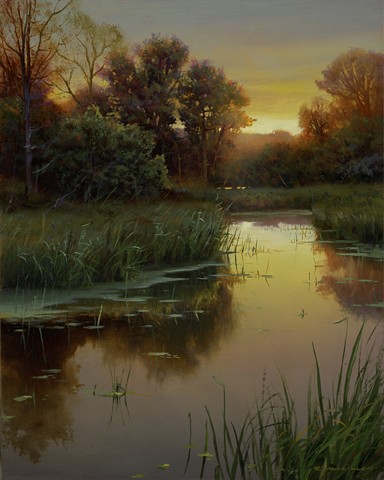 "Evening Backwater"