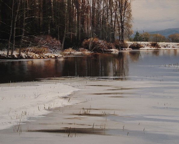 "Early Winter on the Alouette"