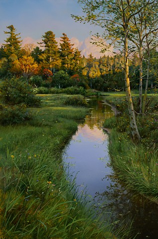 "Evening October Light"