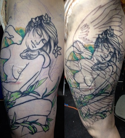 big cover up before