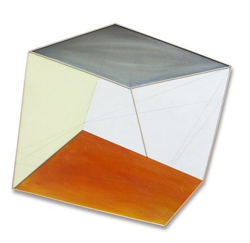 painting sculpture, geometric painting, sculpture, fluctuating space