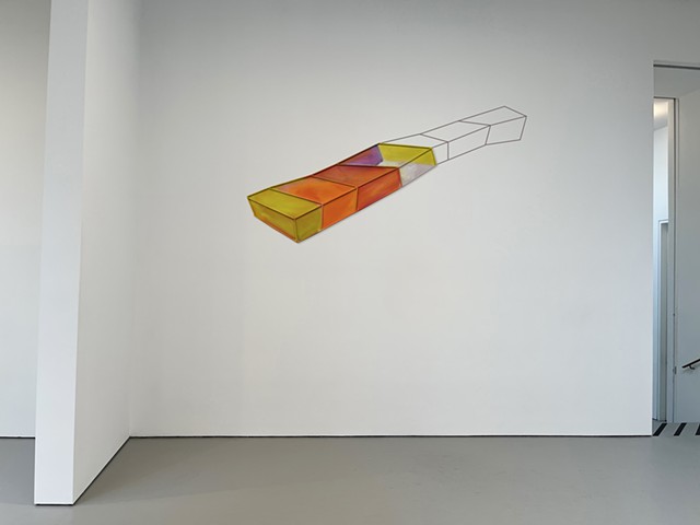 Shape Shift No.5 on Gallery Wall