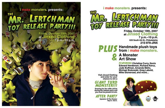 Mr. Lertchman Toy Release Party!