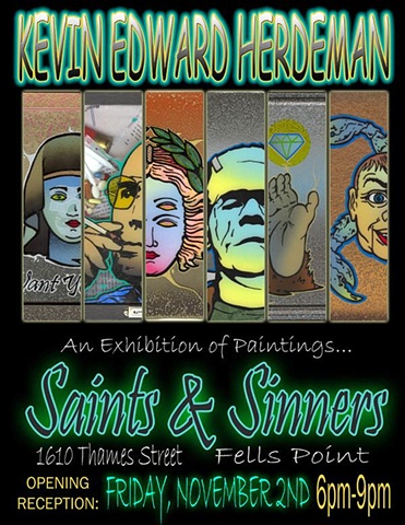 Saints And Sinners Art Show!