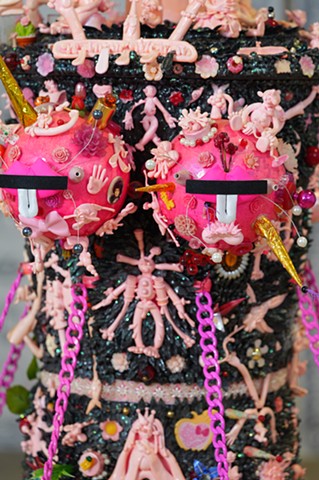 Detail of <The Whole World on My Body 2.0>
