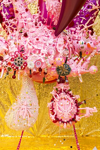 Detail of <the Whole World on My Face>