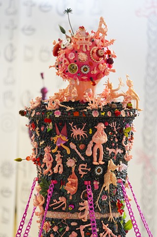 Detail of <The Whole World on My Body 2.0>