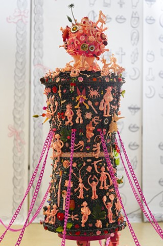 Detail of <The Whole World on My Body 2.0>