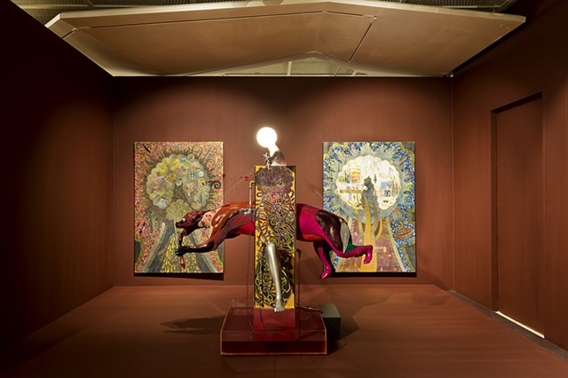 Installation view of <Phanerozoic Eon, Cenozoic Era, Leeficene>