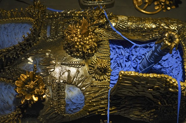 Detail of <About the Excavated Souls of My Kind Grandma and the Birds Buried Alive with Her>