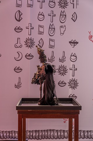 Installation view of World War −III½