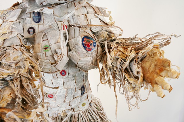 Detail of <Everything Ascending to Heaven Smells Rotten no.1>