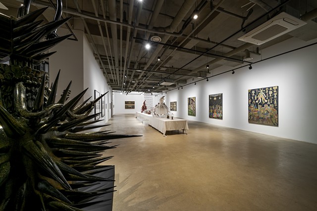Installation view of <Excavating Future Species>