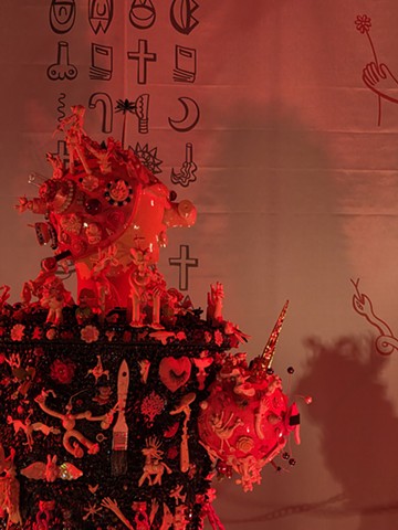 Installation view of <World War −III½>