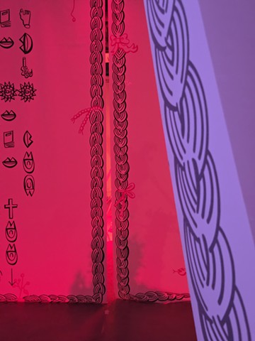 Installation view of <World War −III½>