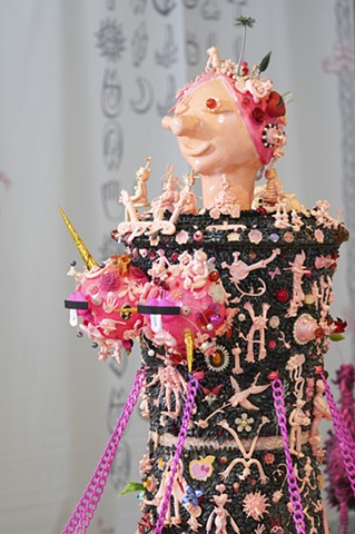 Detail of <The Whole World on My Body 2.0>
