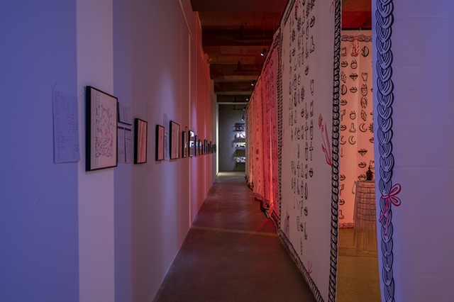 Installation view of World War −III½