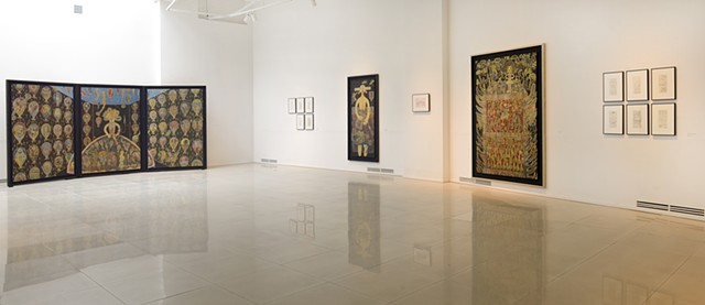 Installation view of <Rites for Eternally Enshrining Our Female Ancestors’ Tablets>