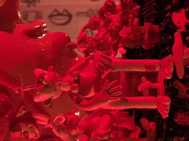 Installation view of World War −III½
