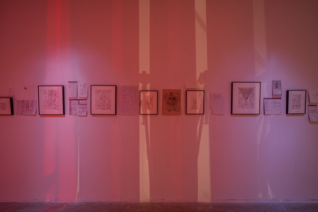 Installation view of World War −III½
