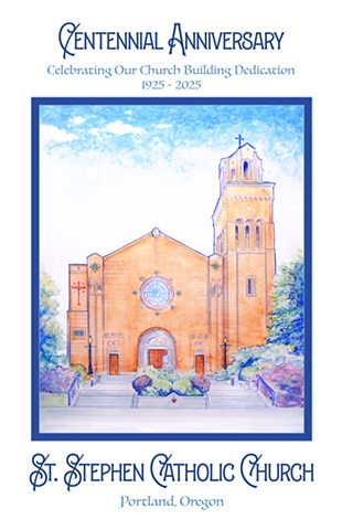 Saint Stephen Centennial Anniversary Poster